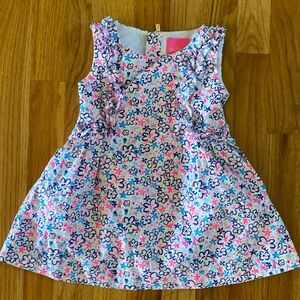 Lilly Pulitzer pastel ruffle detail dress | Sz 2